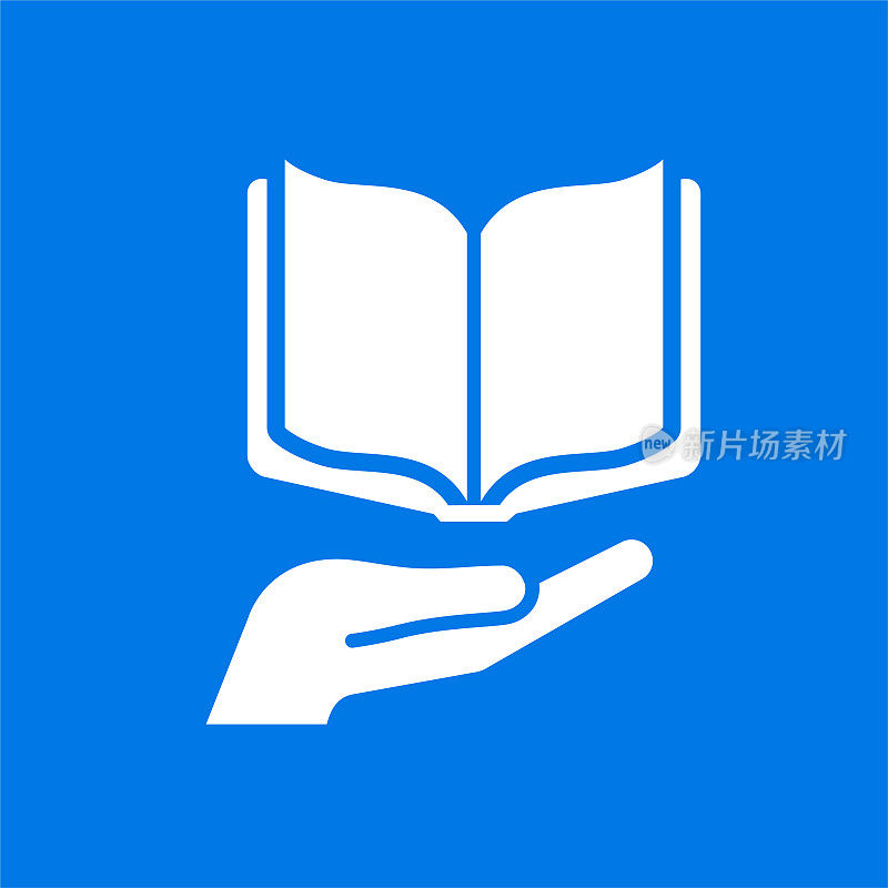 Hand with Book图标